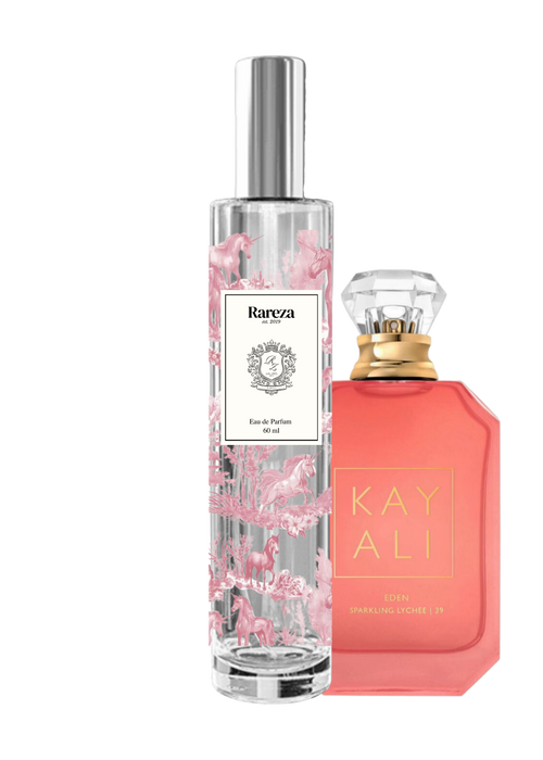 Inspiración de KAYALI Eden Sparklin Lychee 39 - Lychee Apple
