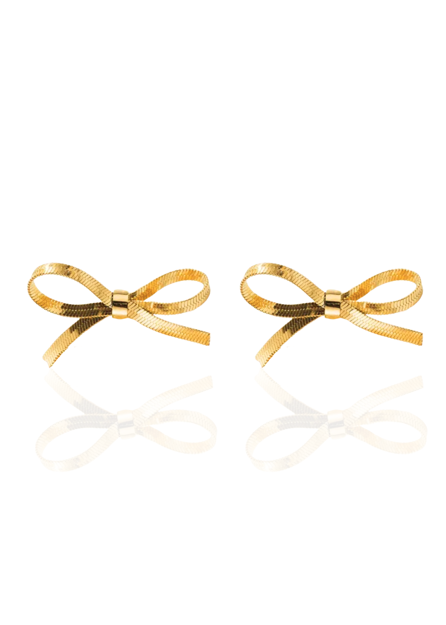 Aretes moño coquette
