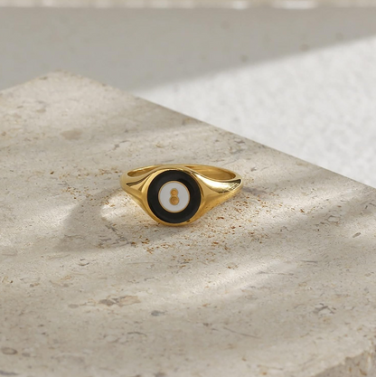 Bola ocho anillo