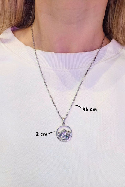 Collar Velaris plateado