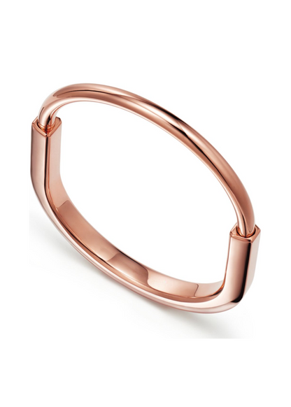 Lock bracelet rosegold
