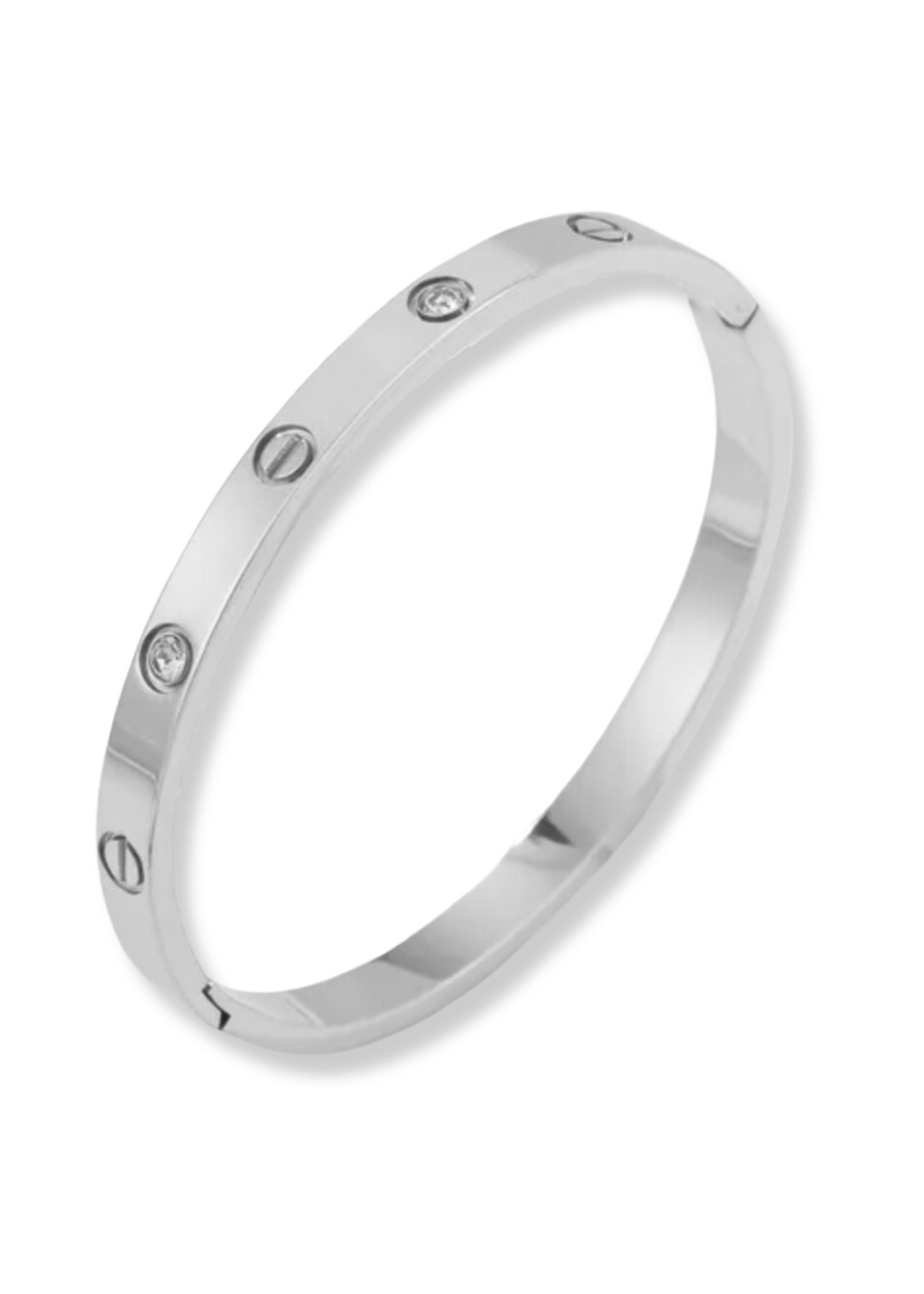 Lovely zirconia silver