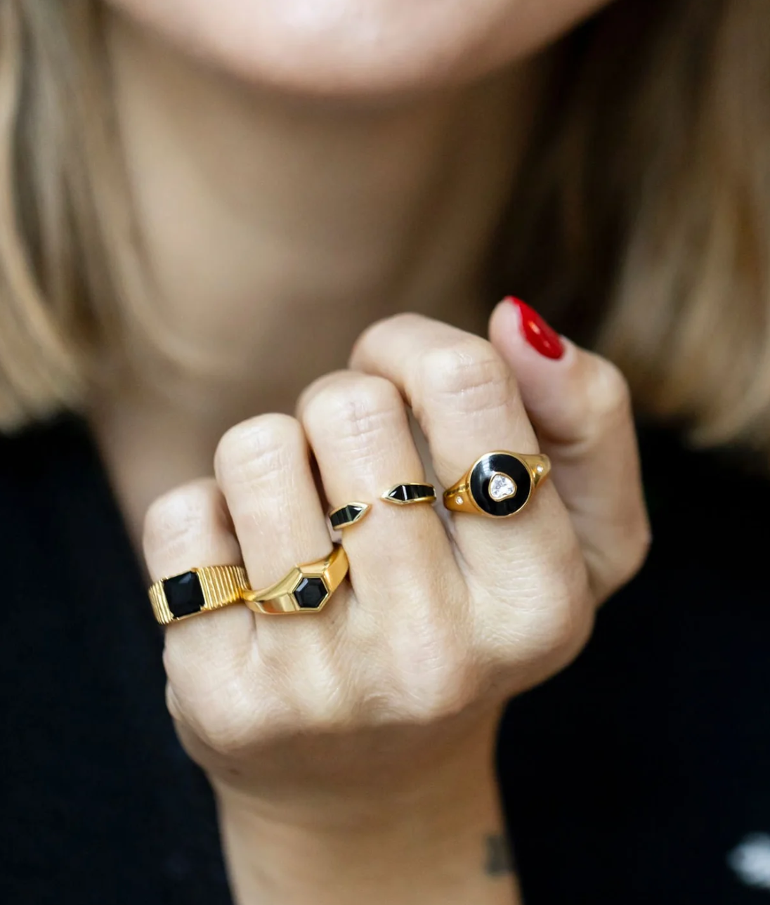 Perfectly good heart anillo