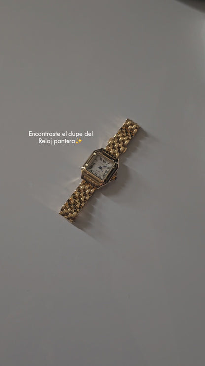 Reloj Pantera plateado