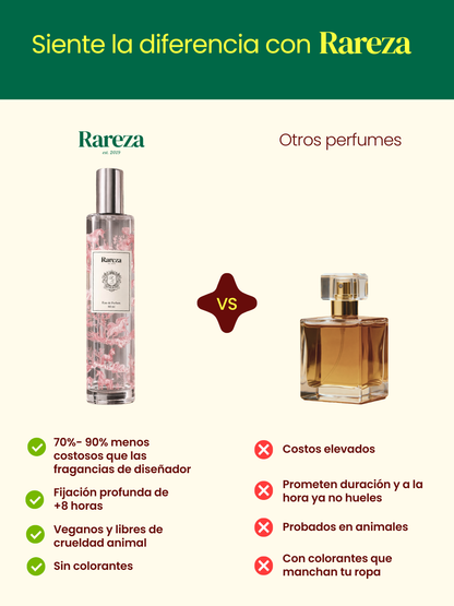 rareza vs otros mujer