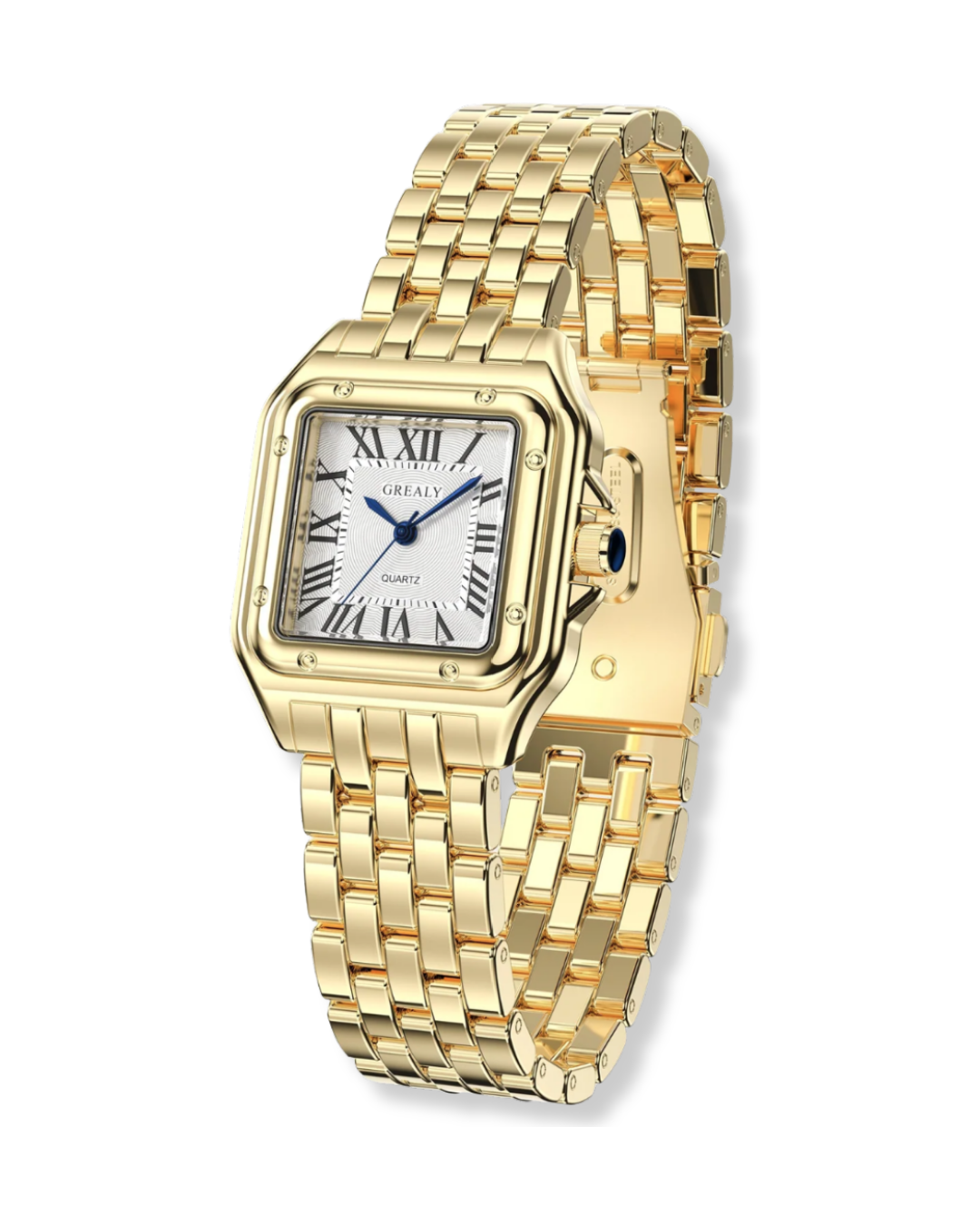 Reloj Pantera dorado