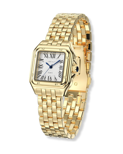 Reloj Pantera dorado