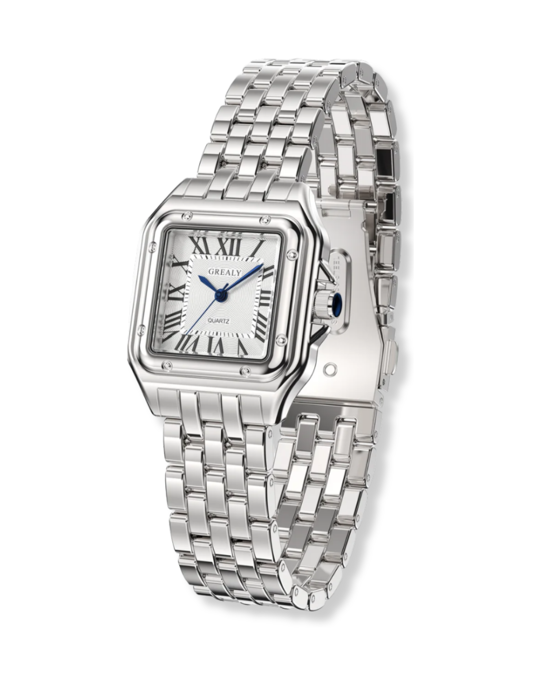 Reloj Pantera plateado