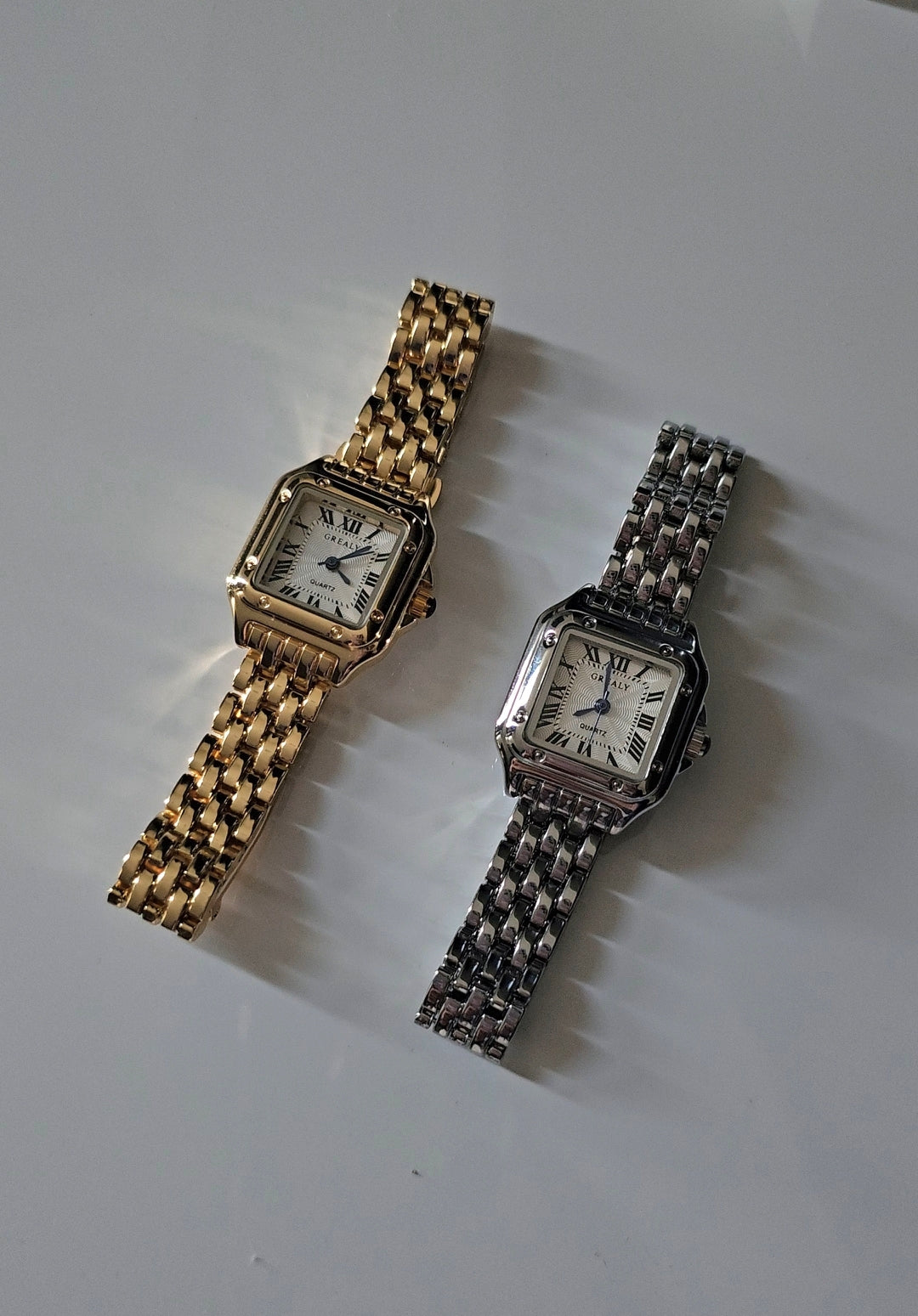 Reloj Pantera plateado