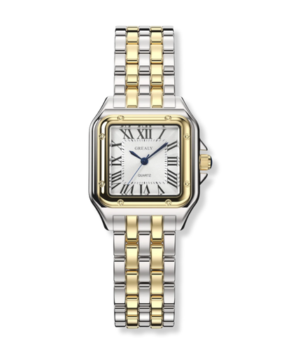 Reloj Pantera bicolor