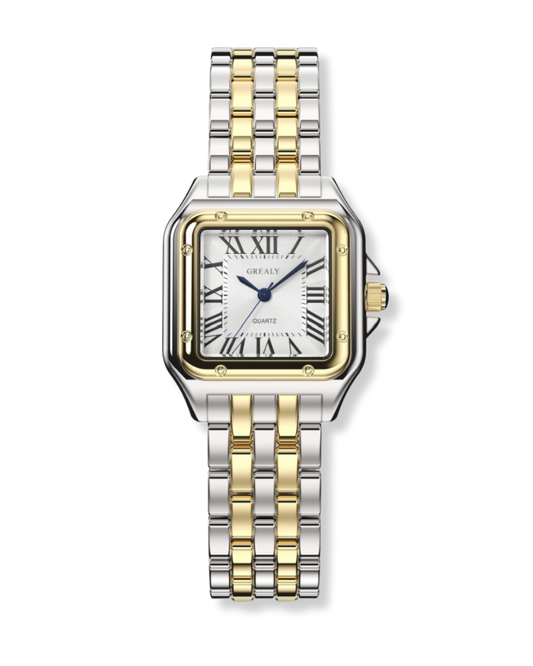 Reloj Pantera bicolor