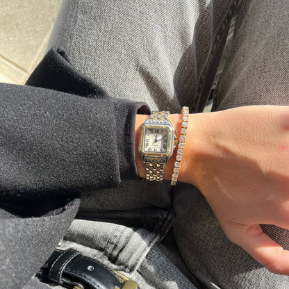 Reloj Pantera bicolor
