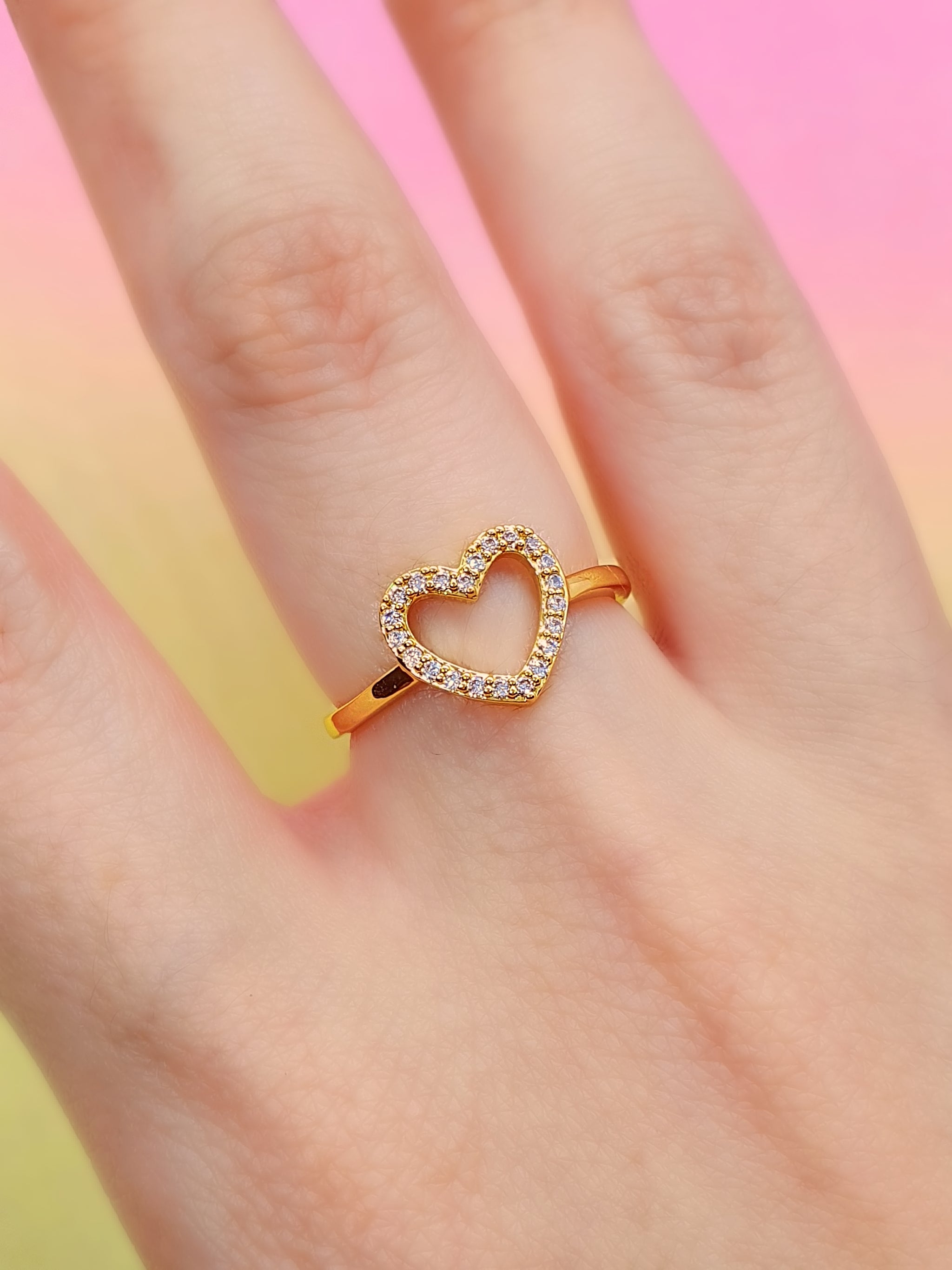 Anillo Corazon