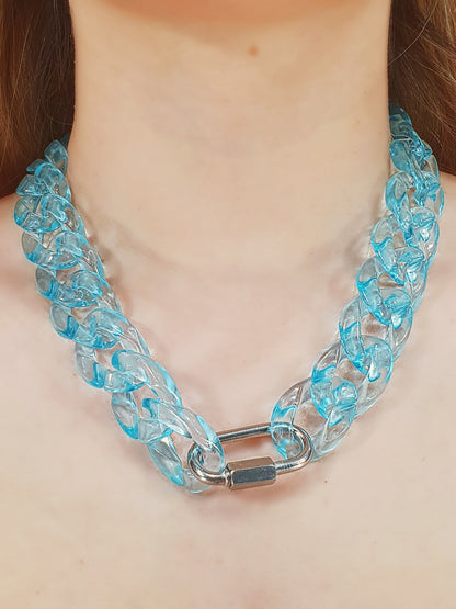 Chunky Chain Baby blue