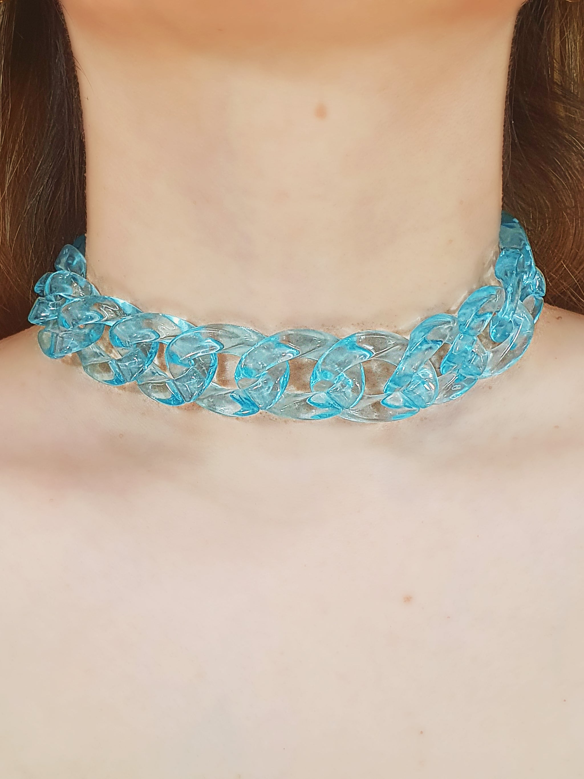 Chunky Chain Baby blue