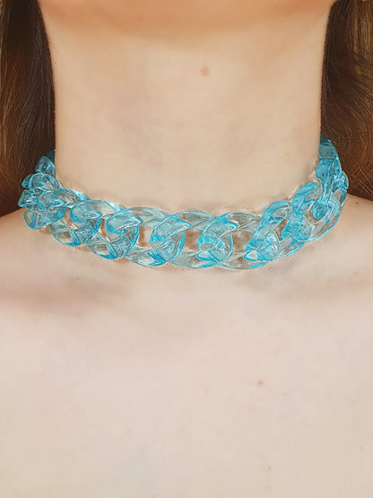 Chunky Chain Baby blue