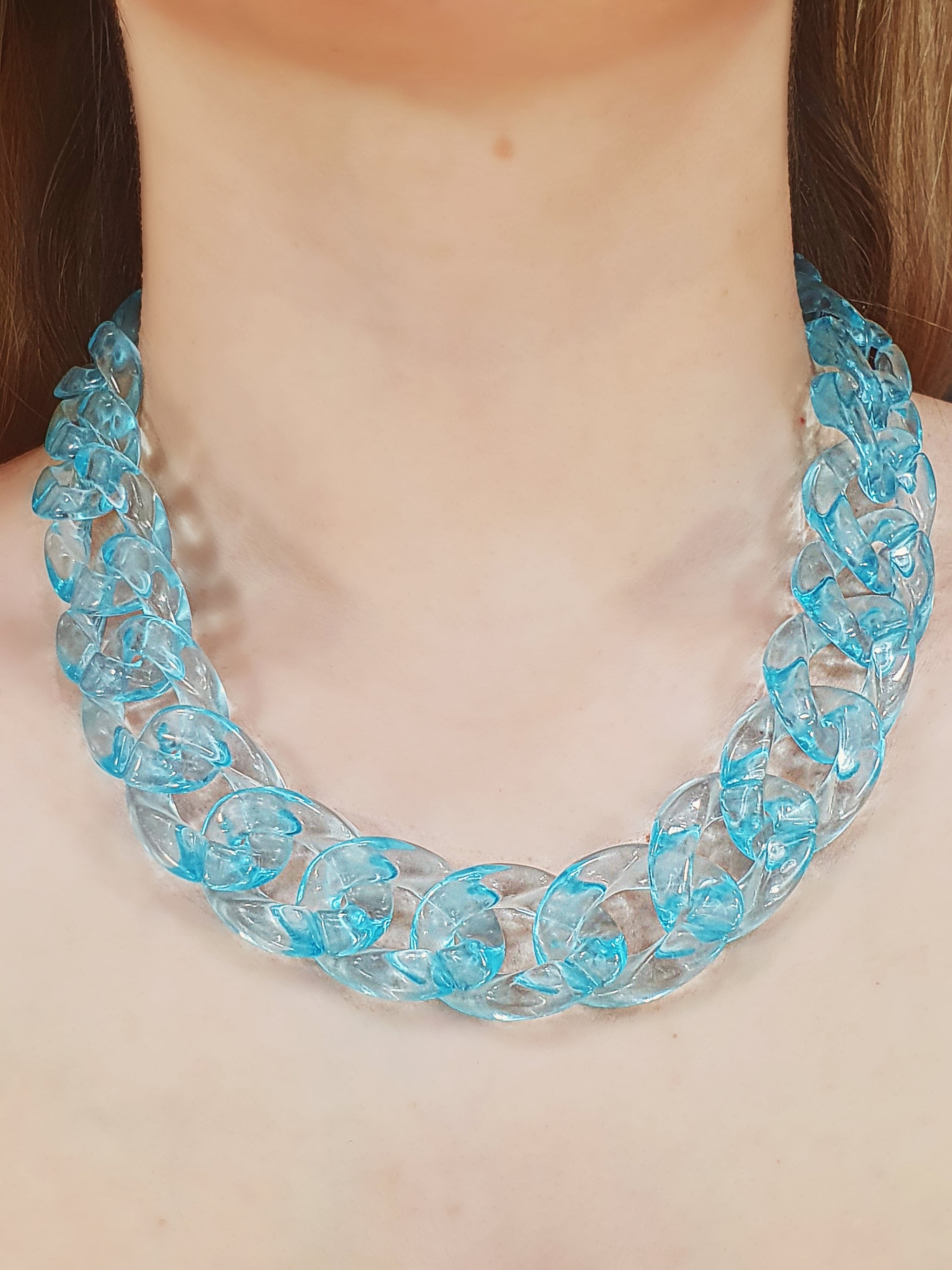 Chunky Chain Baby blue