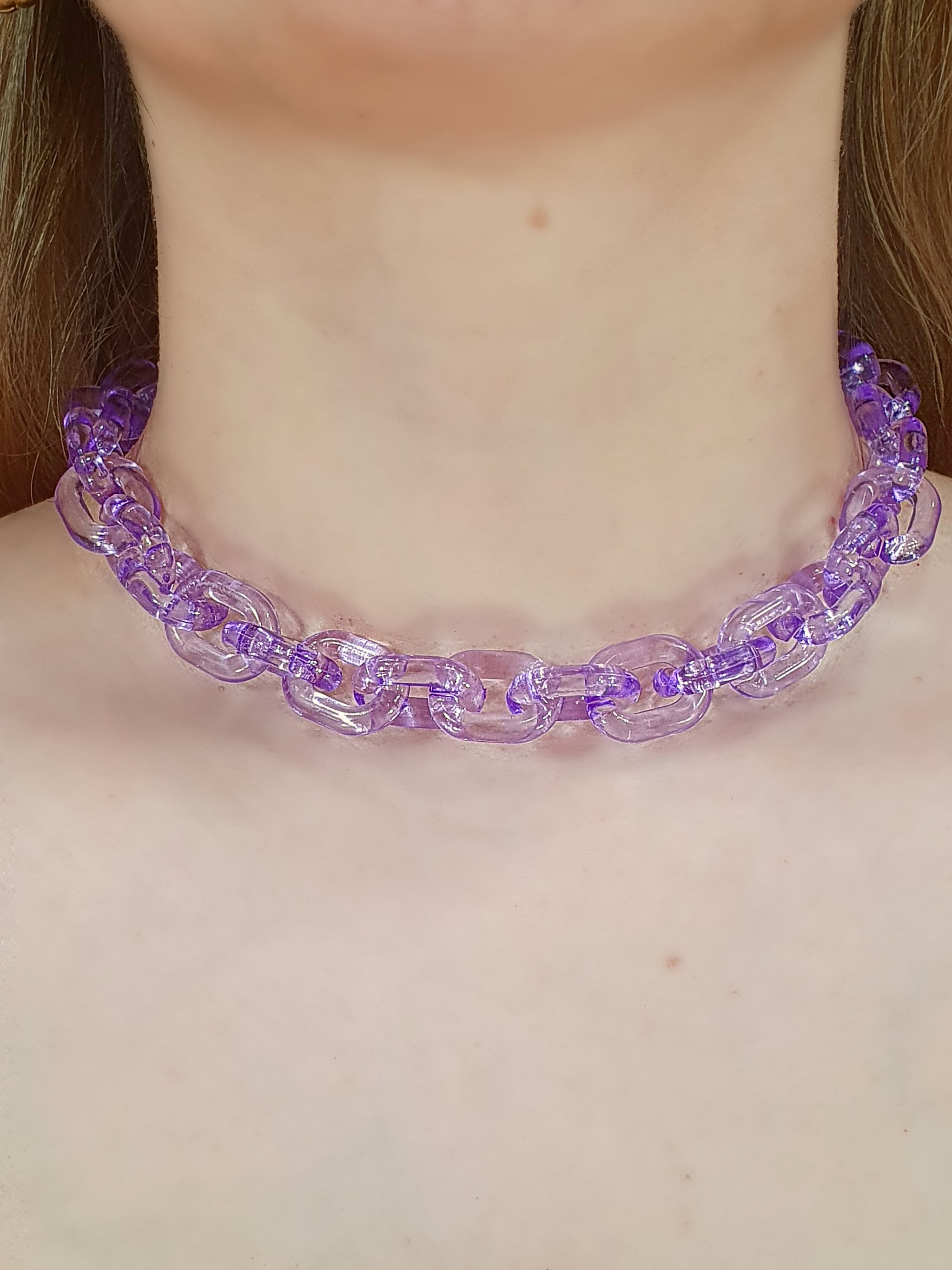 Chunky Chain Lila