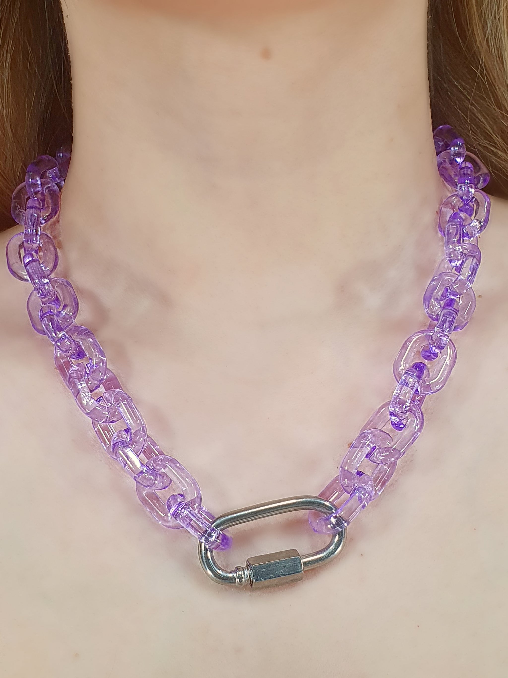 Chunky Chain Lila