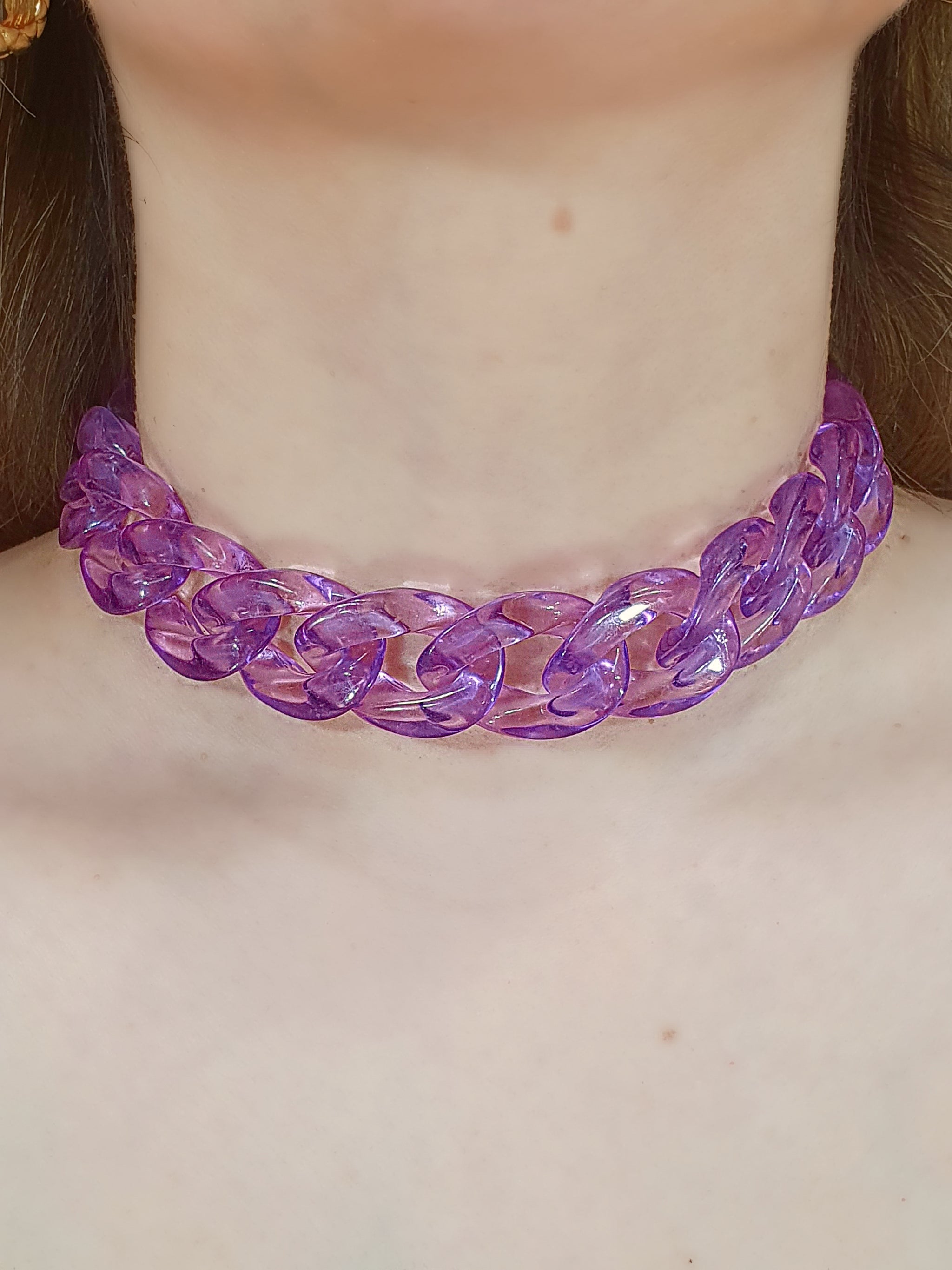 Chunky Chain Purple