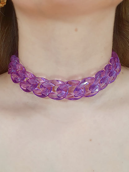 Chunky Chain Purple