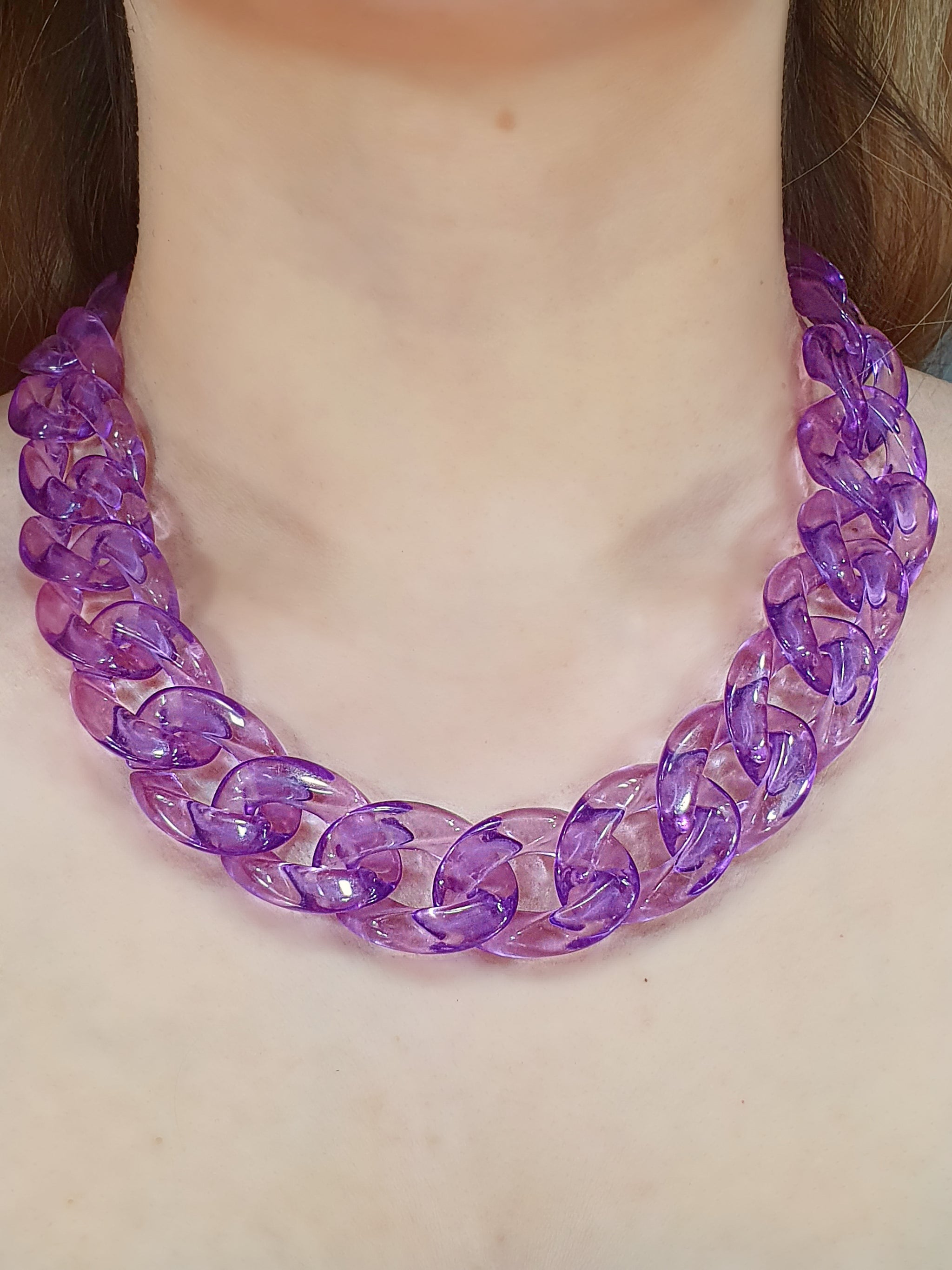 Chunky Chain Purple