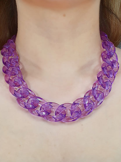 Chunky Chain Purple