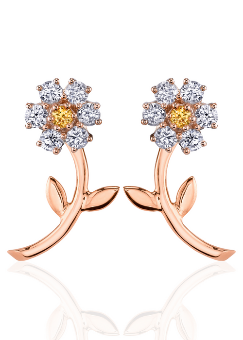 Yo Te Cielo ear jacket rosegold