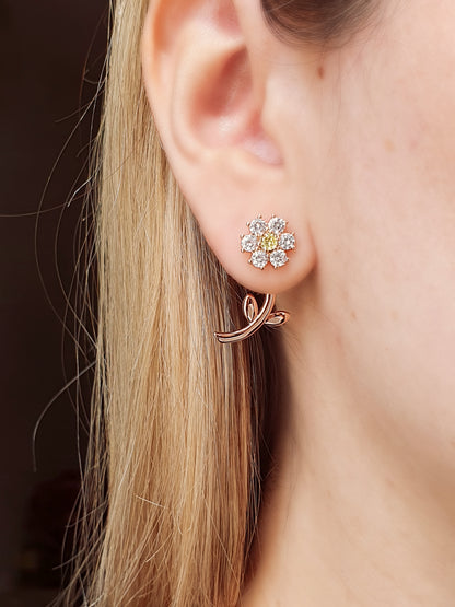 Yo Te Cielo ear jacket rosegold