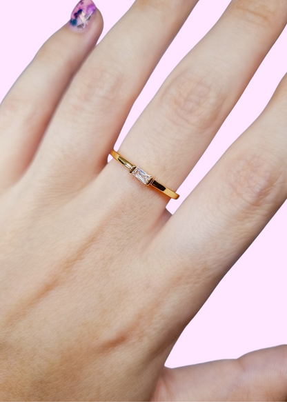Baguette ring