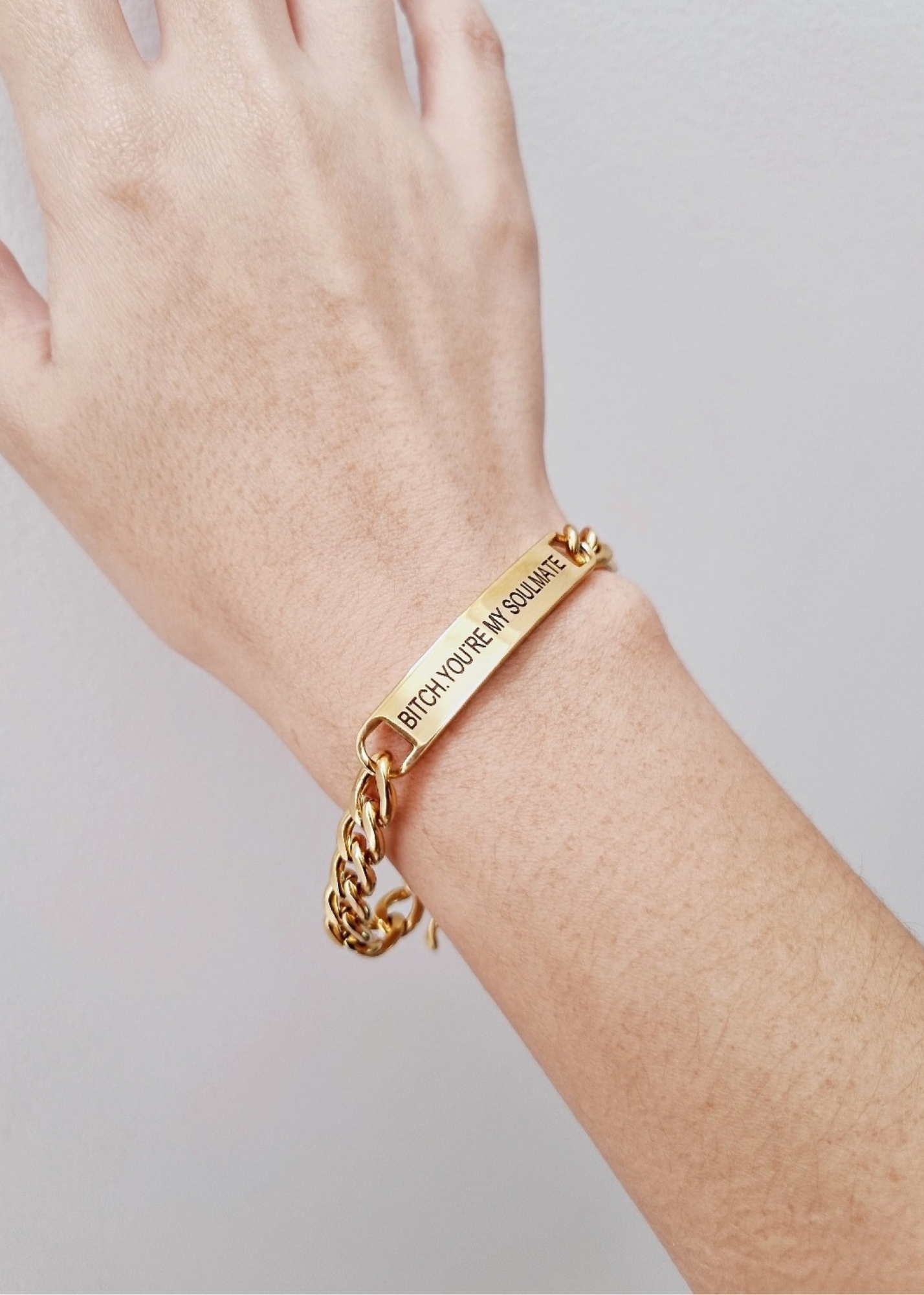 *itch you´re my soulmate bracelet