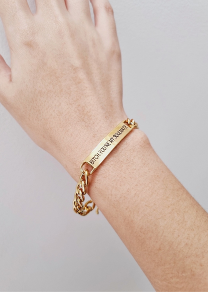 *itch you´re my soulmate bracelet