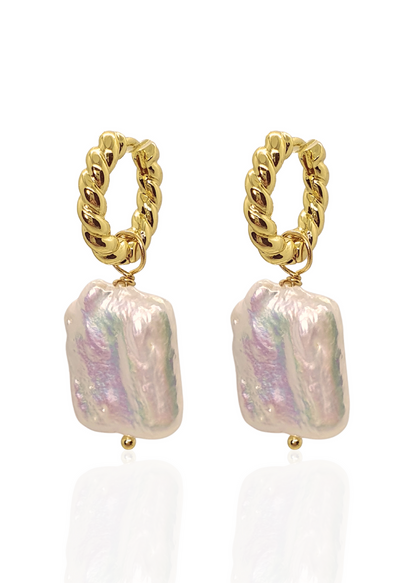 Croissant Square River Pearls