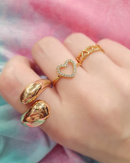 Anillo Corazon