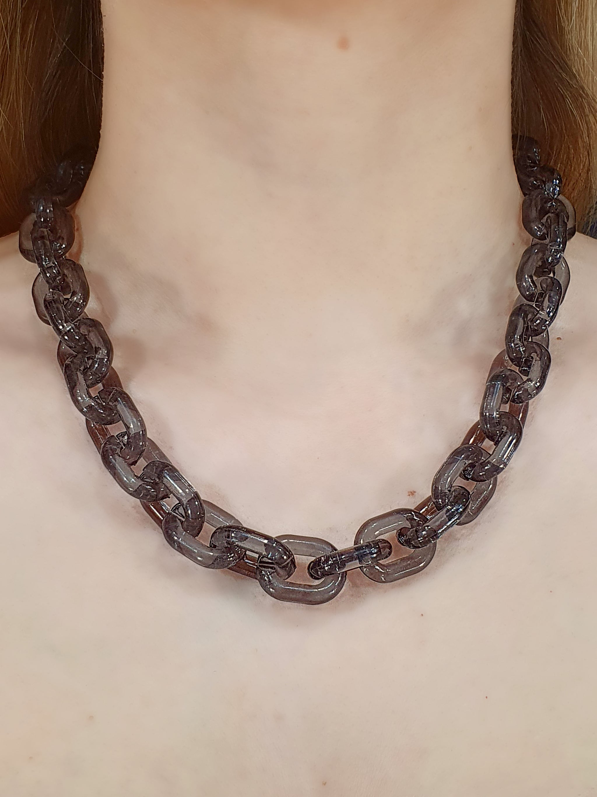 Chunky Chain Ice Black