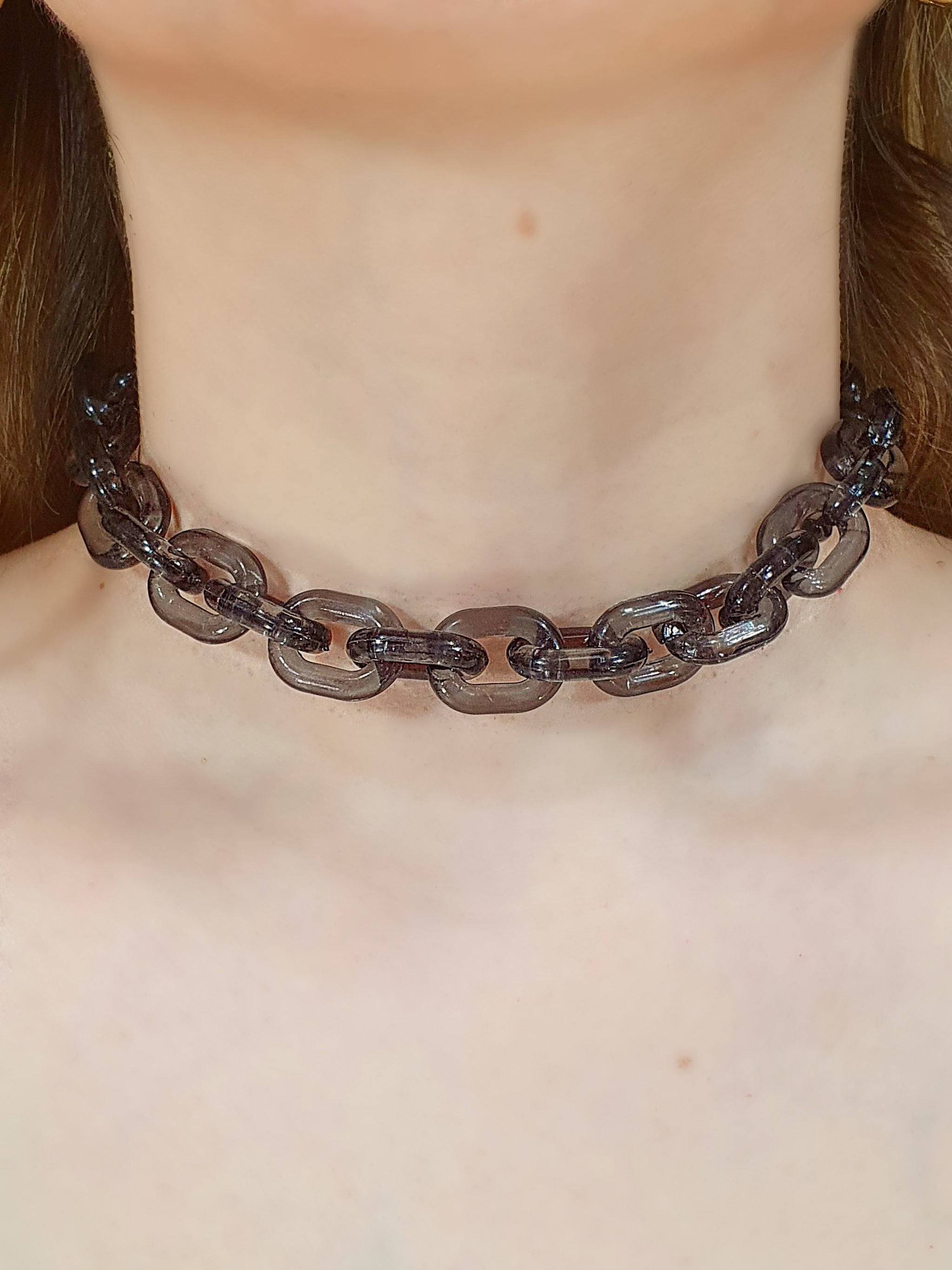 Chunky Chain Ice Black