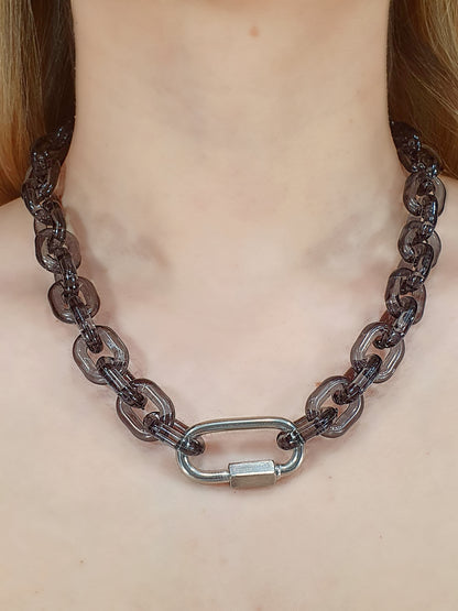 Chunky Chain Ice Black